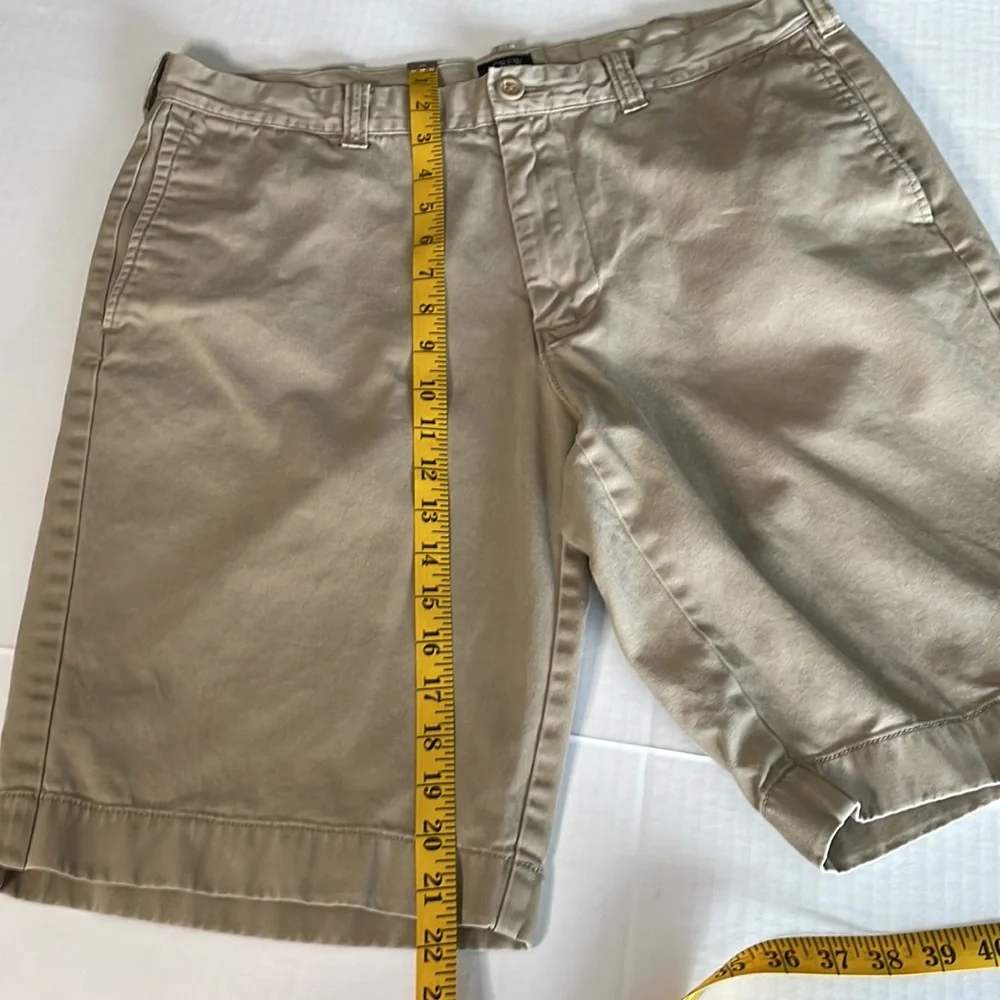 JCrew Rivington khaki shorts men’s size 35W